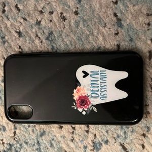 Black Dental Assistant Iphone XR Case